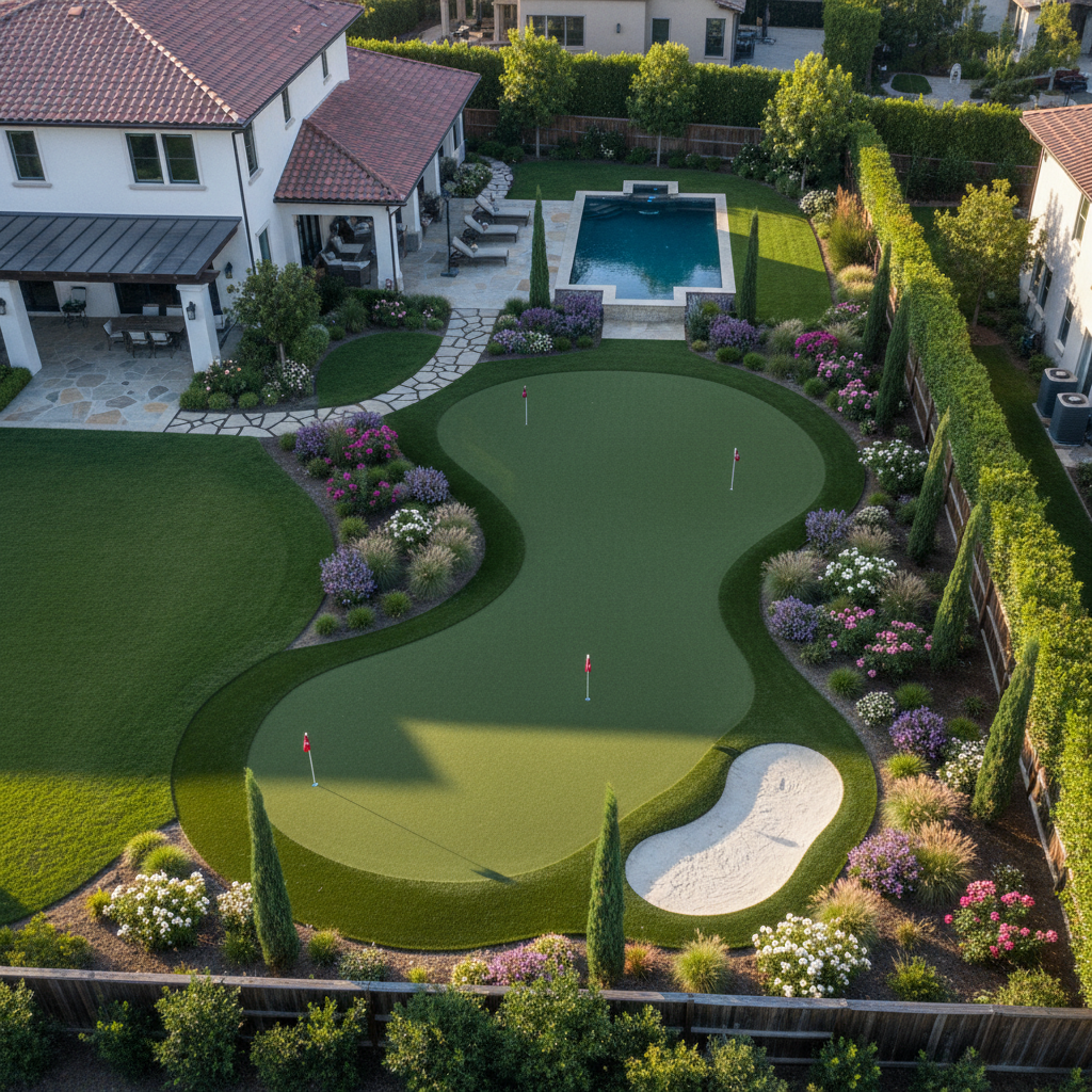 Artificial grass benefits for homeowners - golf & putting greens