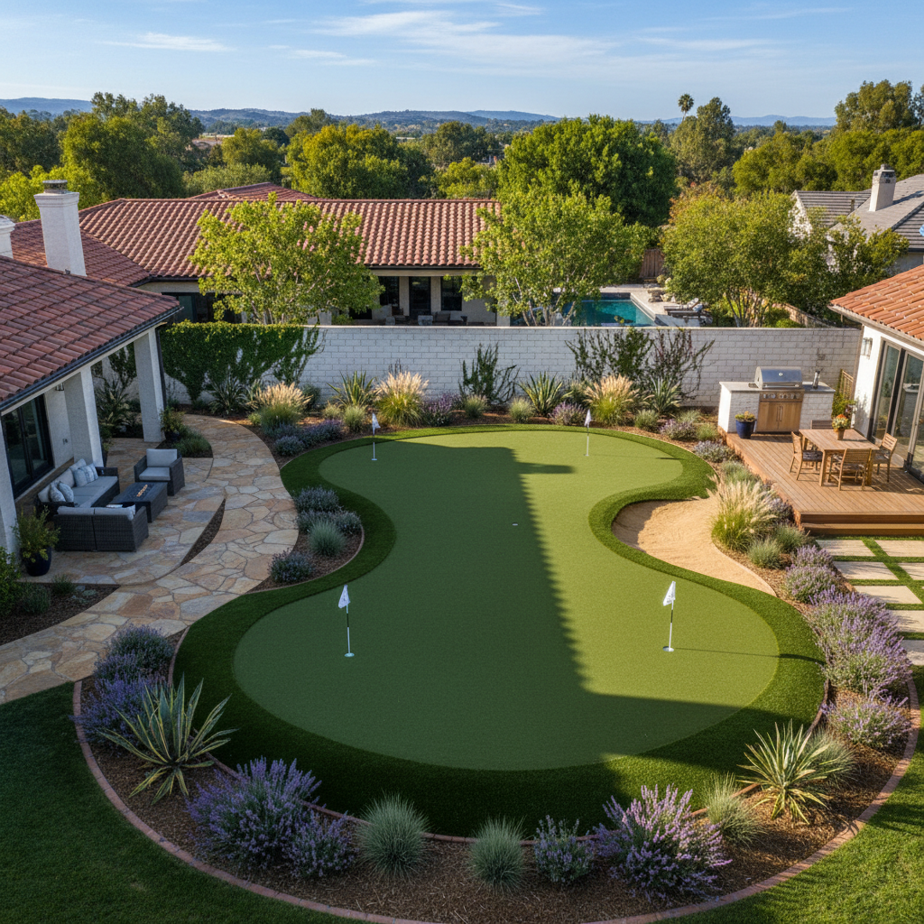 Artificial grass benefits for homeowners - golf & putting greens
