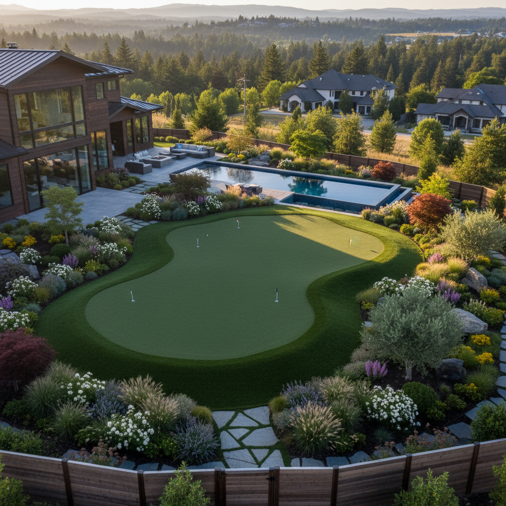 Artificial grass benefits for homeowners - golf & putting greens