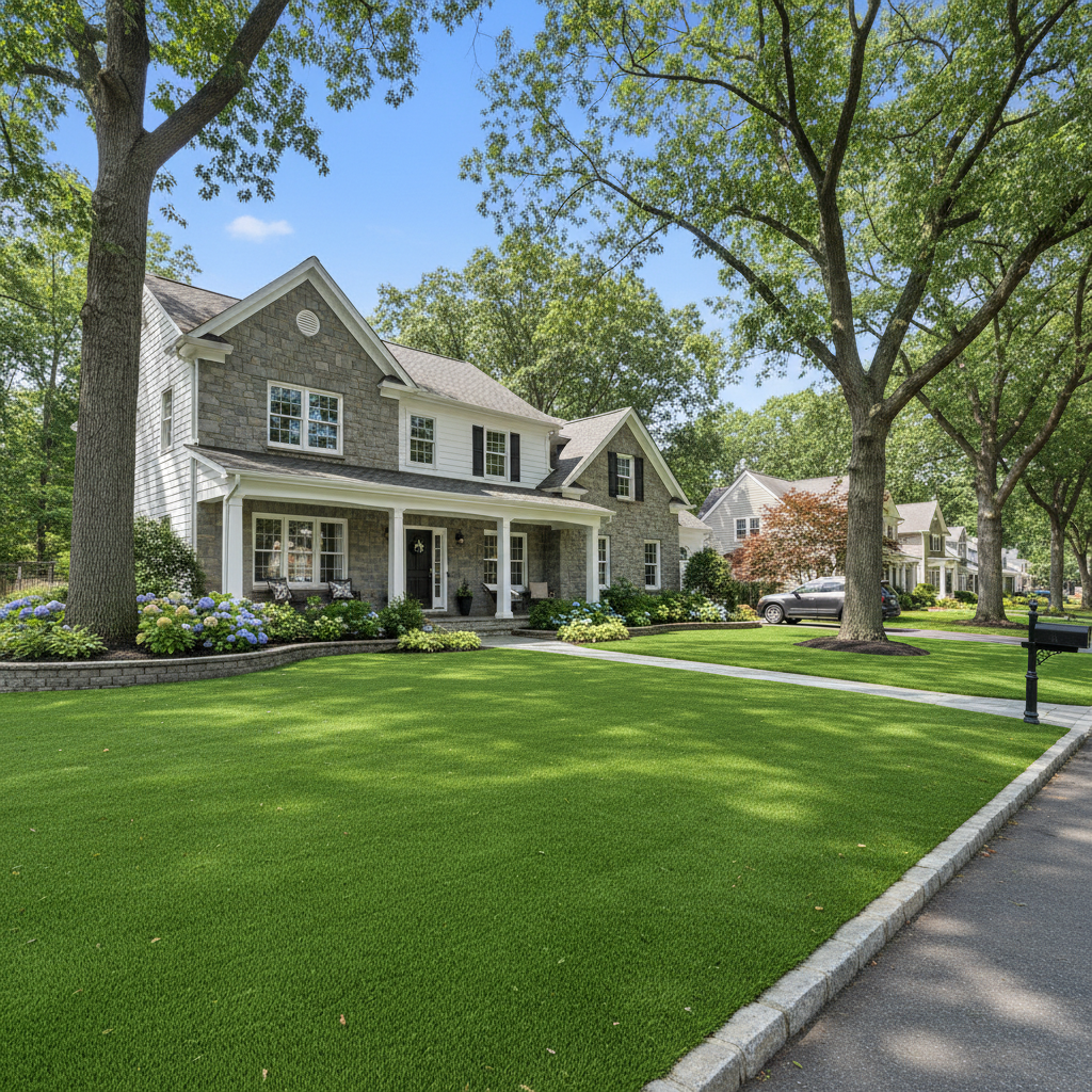 Boosting Home Value with Pet-Friendly Artificial Grass in CT, NYC, NJ - artificial grass installation by Pags The Turf Guy