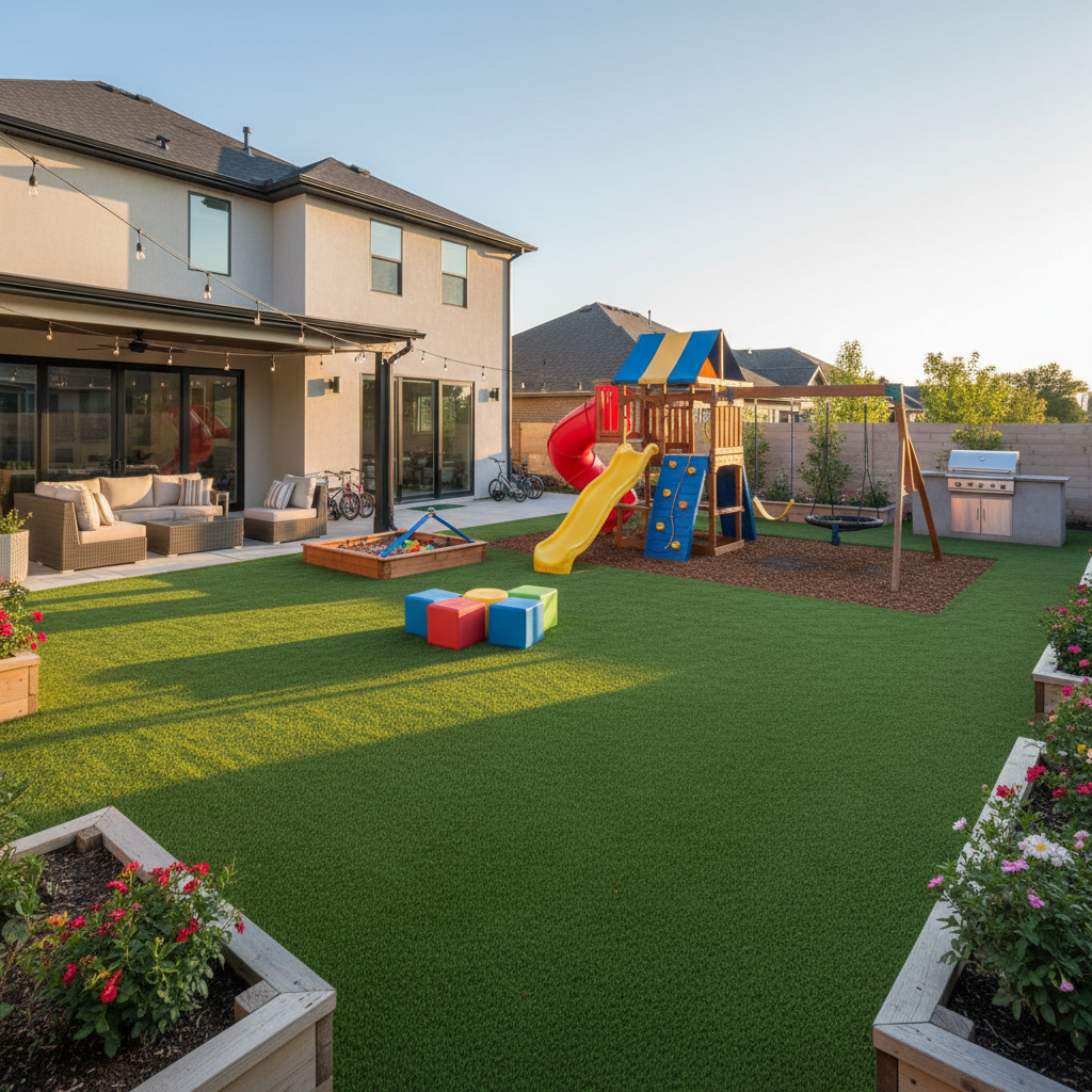 Artificial grass benefits for homeowners - family & lifestyle