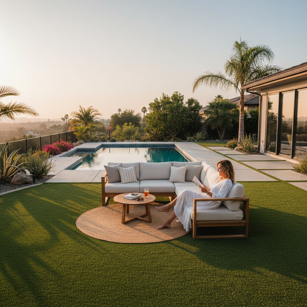 Artificial grass benefits for homeowners - low-maintenance living and