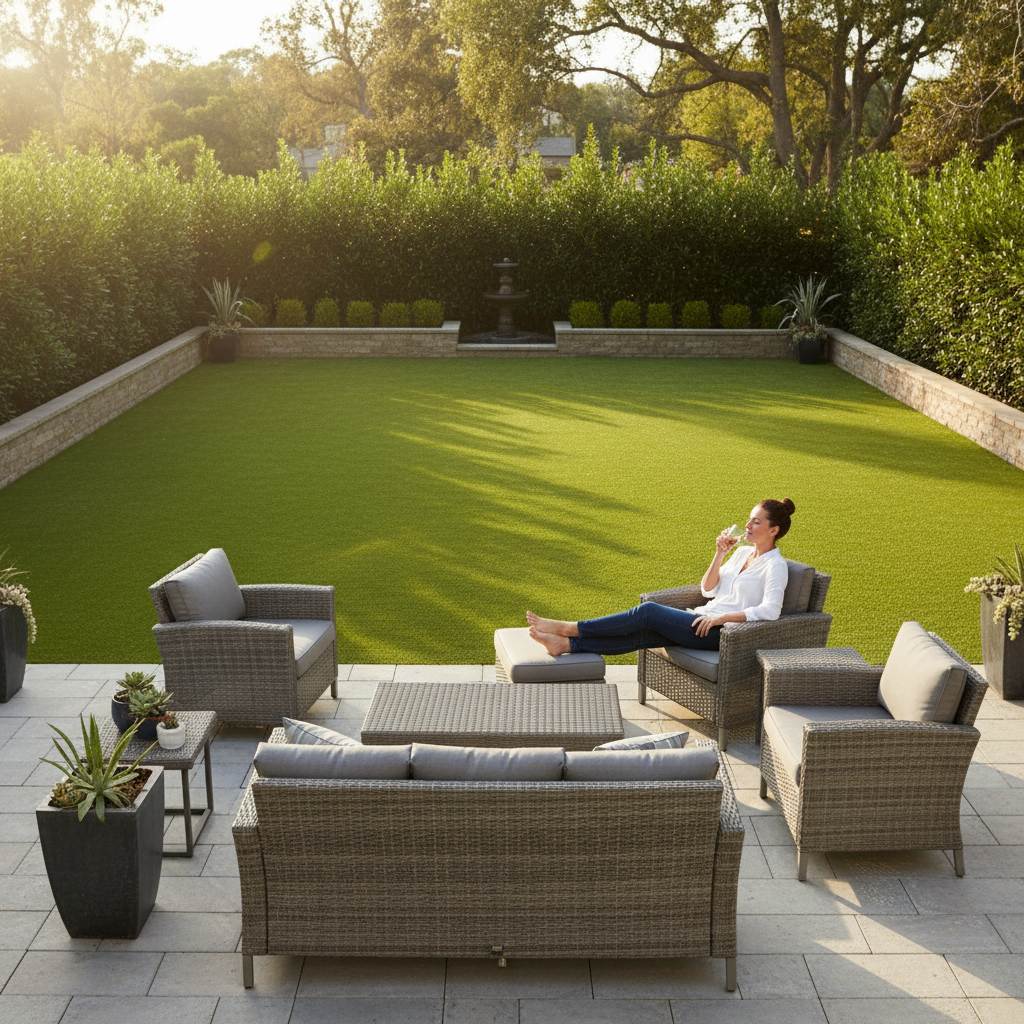Artificial grass benefits for homeowners - low-maintenance living and Artificial grass benefits for homeowners - low-maintenance living and