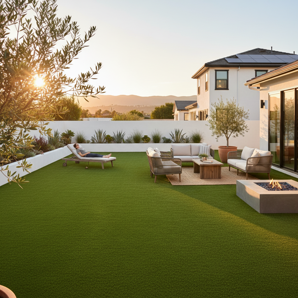 Artificial grass benefits for homeowners - saving money Artificial grass benefits for homeowners - saving money