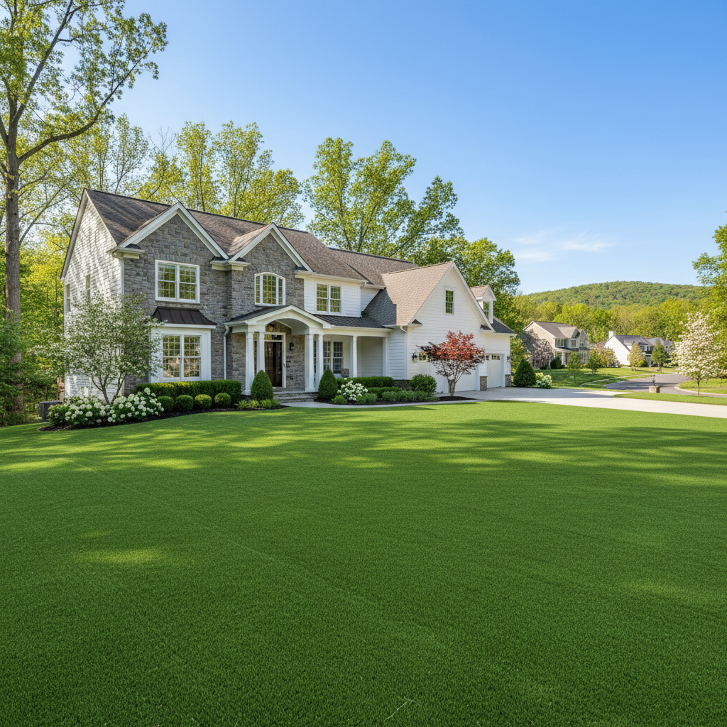Boost Property Value: Artificial Turf for CT, NYC, NJ Homes in Any Season - artificial grass installation by Pags The Turf Guy