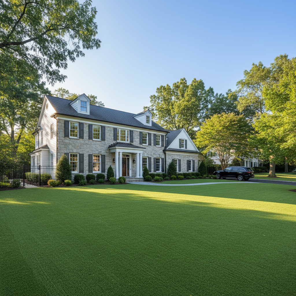 How Greenwich Golfers Practice All Winter With Backyard Putting Greens - artificial grass installation by Pags The Turf Guy