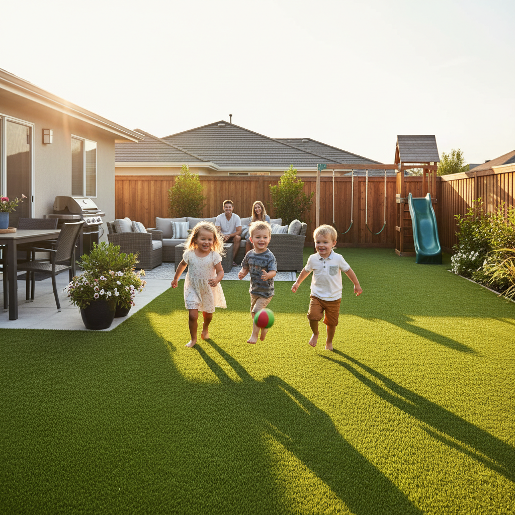 8 Outdoor Living Ideas Using Artificial Turf in New Jersey - artificial grass installation by Pags The Turf Guy