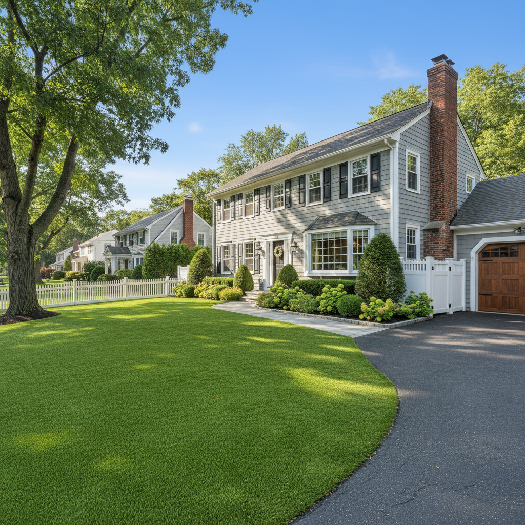 Boost Your NYC, CT, NJ Home Value with Water-Saving Artificial Grass - artificial grass installation by Pags The Turf Guy