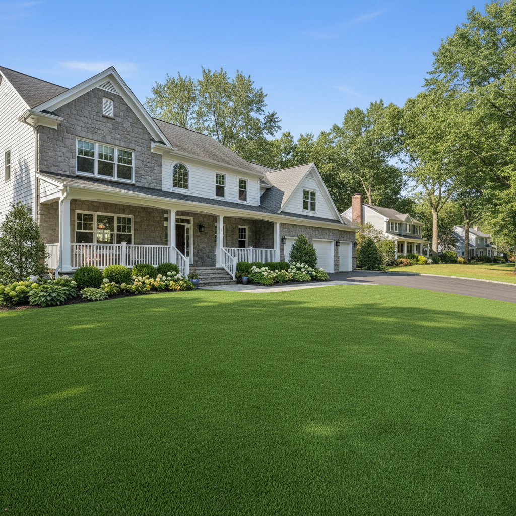Why NY and CT Homeowners Are Switching to Synthetic Turf Before Winter - artificial grass installation by Pags The Turf Guy