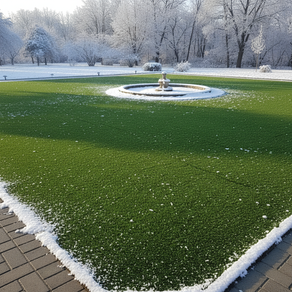6 Tips for Surviving New Canaan, CT Winters with Artificial Grass - artificial grass installation by Pags The Turf Guy