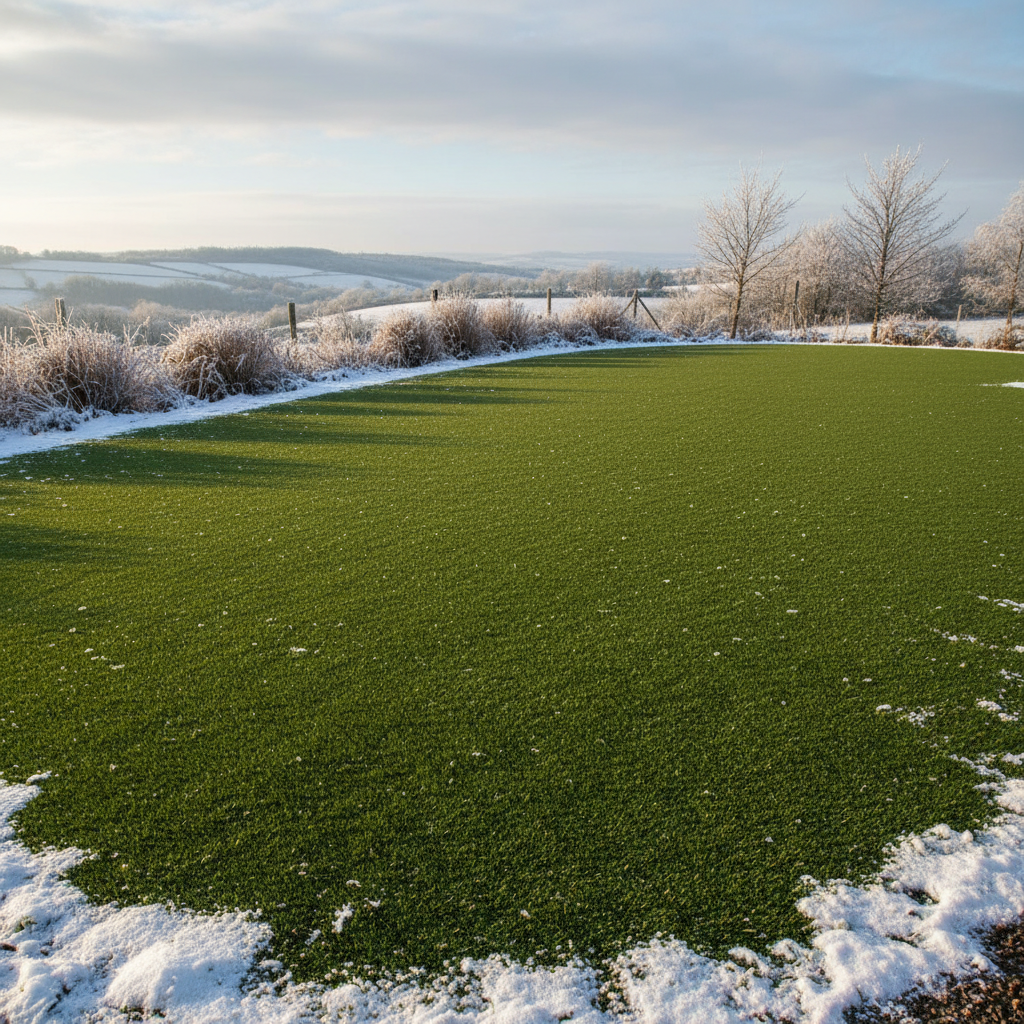 6 Tips for Surviving Brooklyn Winters with Artificial Grass - artificial grass installation by Pags The Turf Guy
