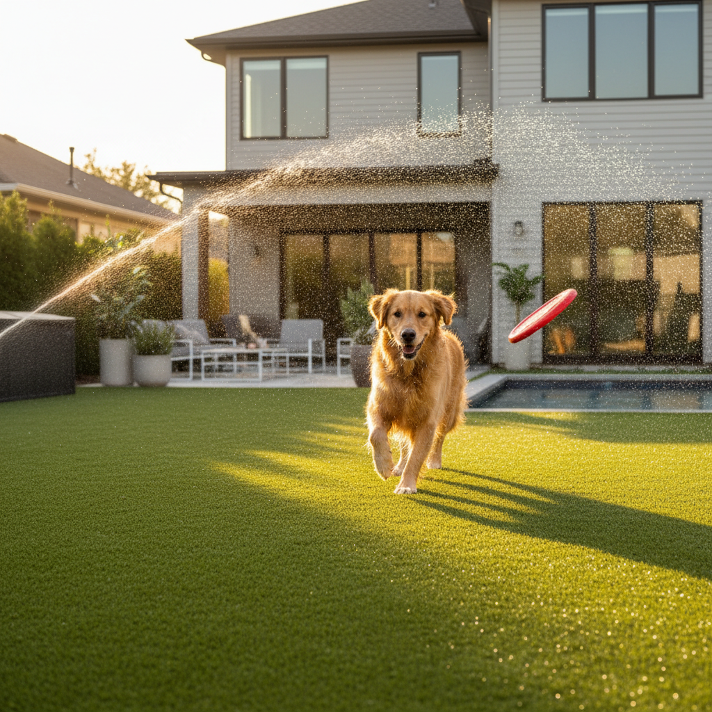 7 Dog-Friendly Backyard Ideas with Artificial Turf in Stamford, CT - artificial grass installation by Pags The Turf Guy 7 Dog-Friendly Backyard Ideas with Artificial Turf in Stamford, CT - artificial grass installation by Pags The Turf Guy