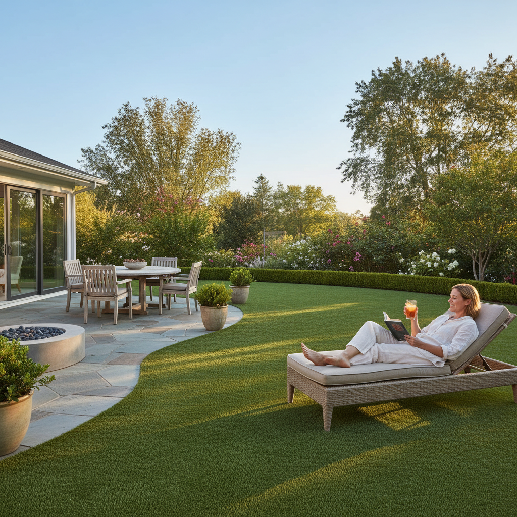 Artificial grass benefits for homeowners - low-maintenance living and