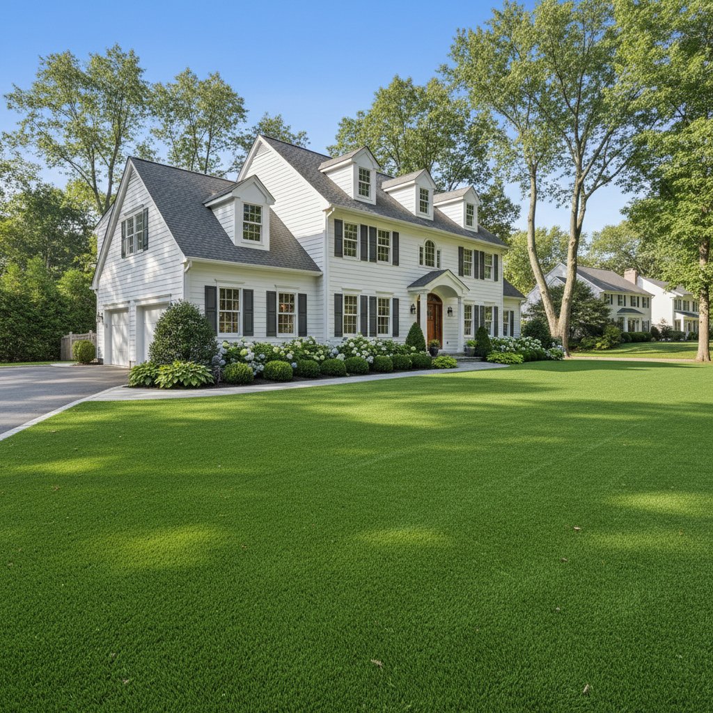 Embrace the Staycation Trend with Low-Maintenance Luxury Artificial Grass in CT, NYC, & NJ - artificial grass installation by Pags The Turf Guy