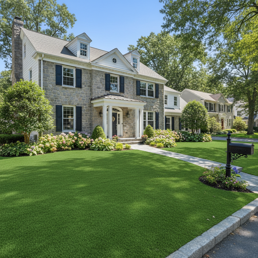 NYC Families Prioritize Playground Safety: Artificial Grass Solutions for CT, NJ Homes - artificial grass installation by Pags The Turf Guy