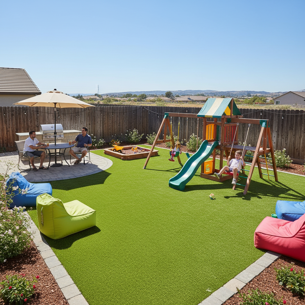 Artificial grass benefits for homeowners - family & lifestyle