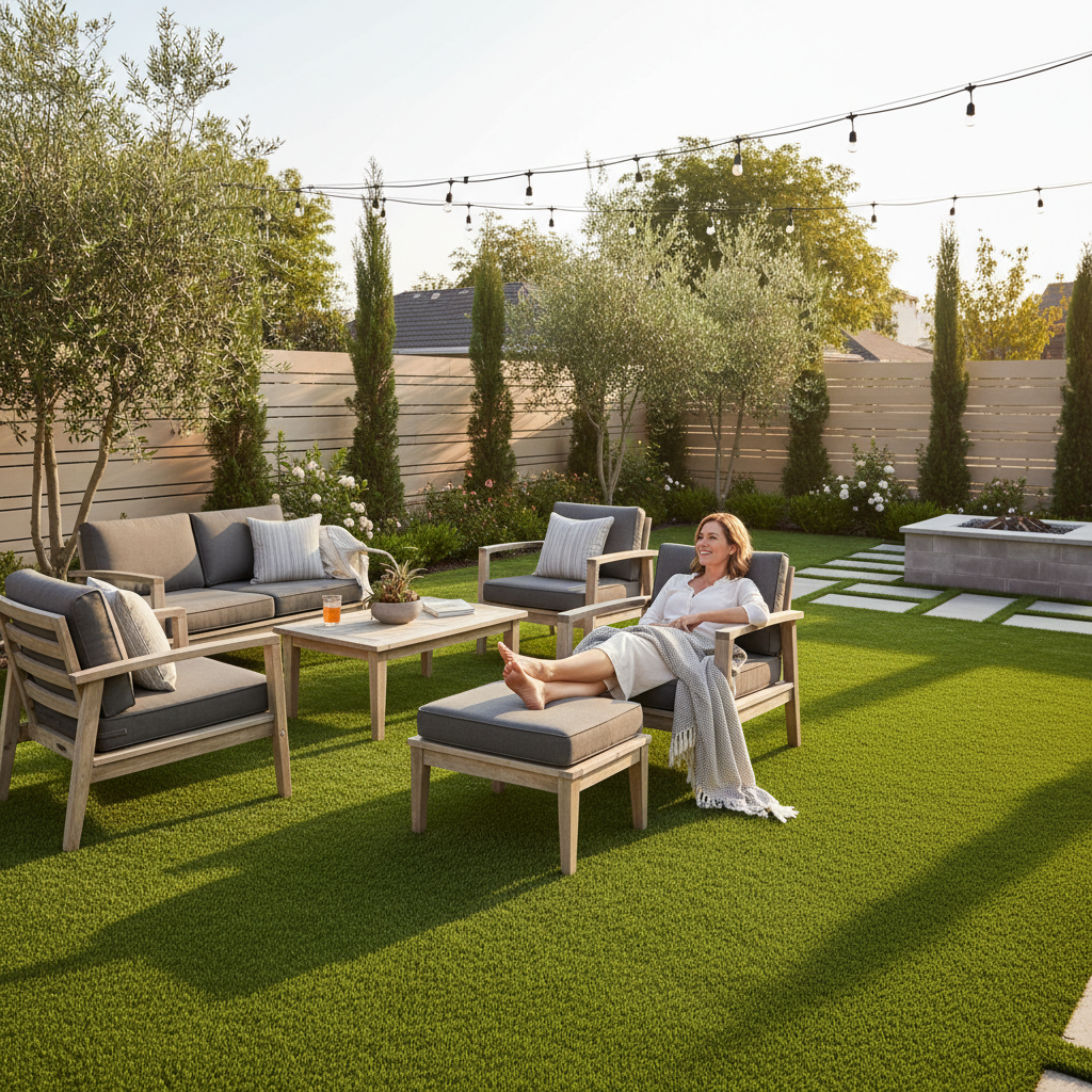 Artificial grass benefits for homeowners - pet health and