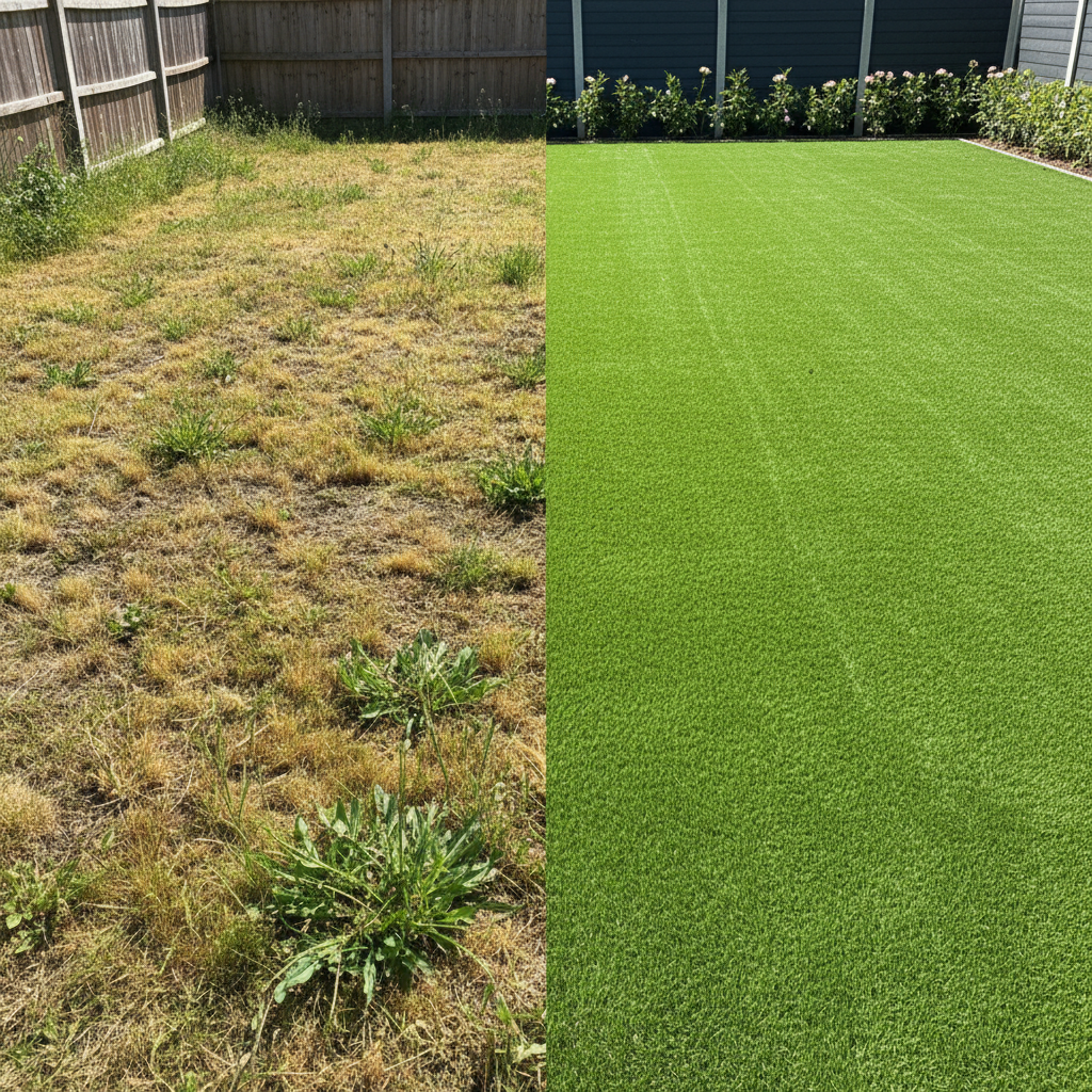 Artificial grass benefits for homeowners - low maintenance