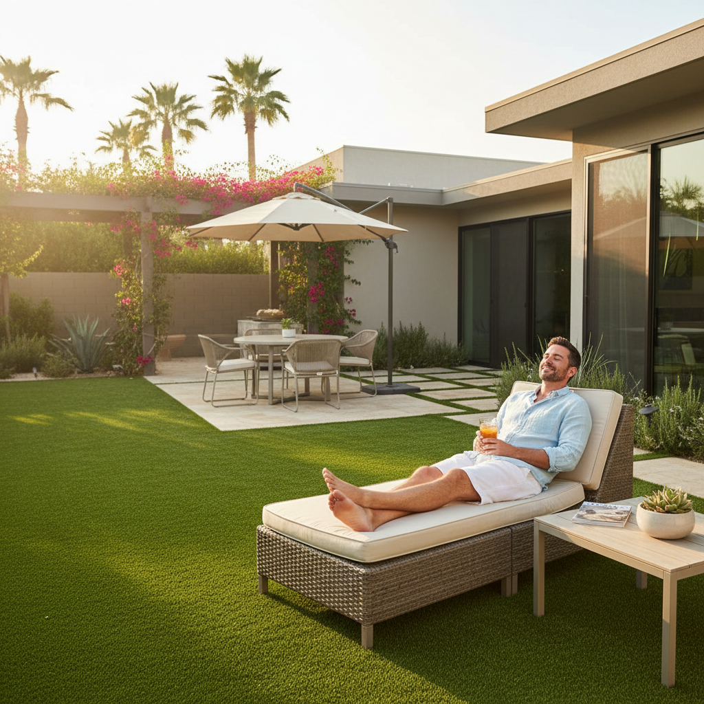 Artificial grass benefits for homeowners - saving money Artificial grass benefits for homeowners - saving money