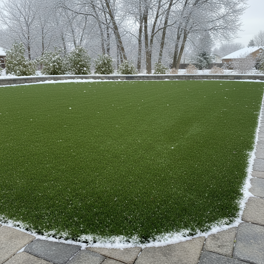 6 Tips for Surviving New Canaan, CT Winters with Artificial Grass - artificial grass installation by Pags The Turf Guy