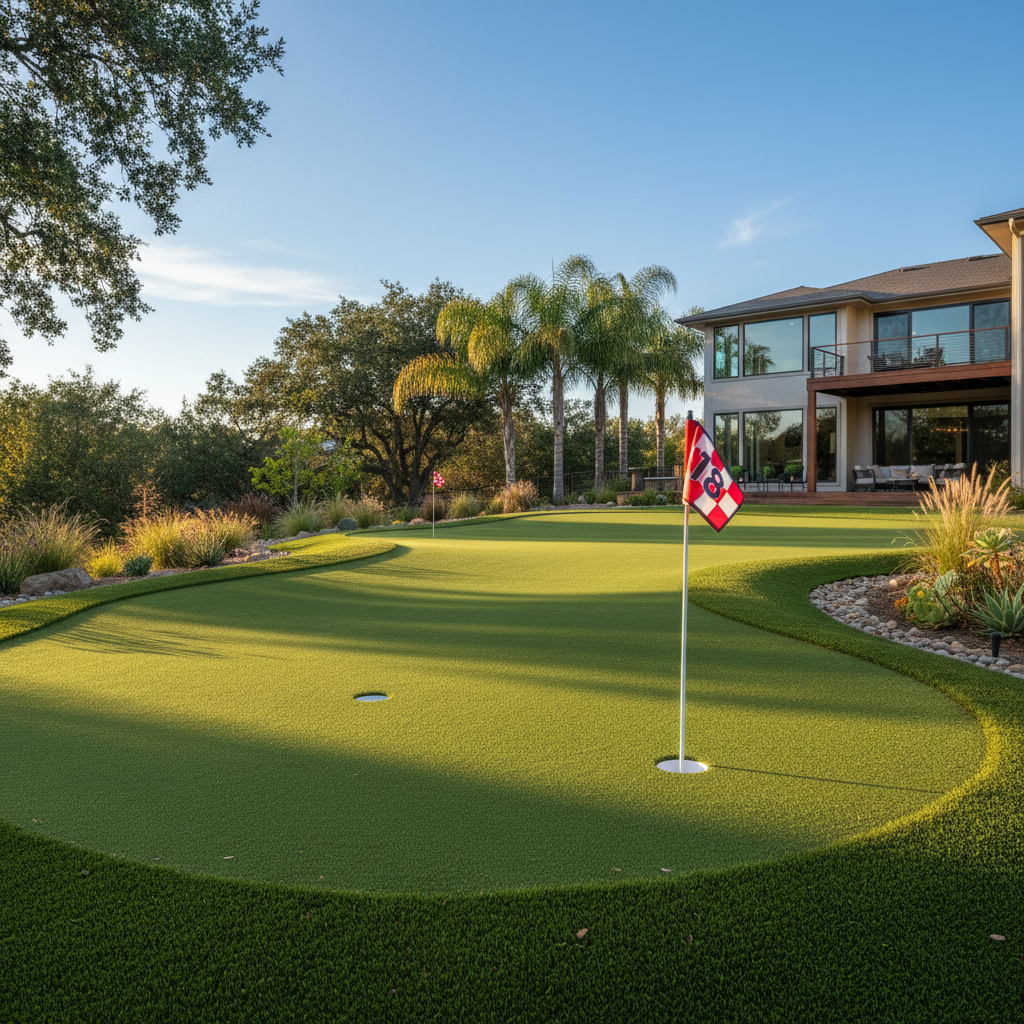 6 Benefits of Installing a Backyard Putting Green in Norwalk, CT - artificial grass installation by Pags The Turf Guy