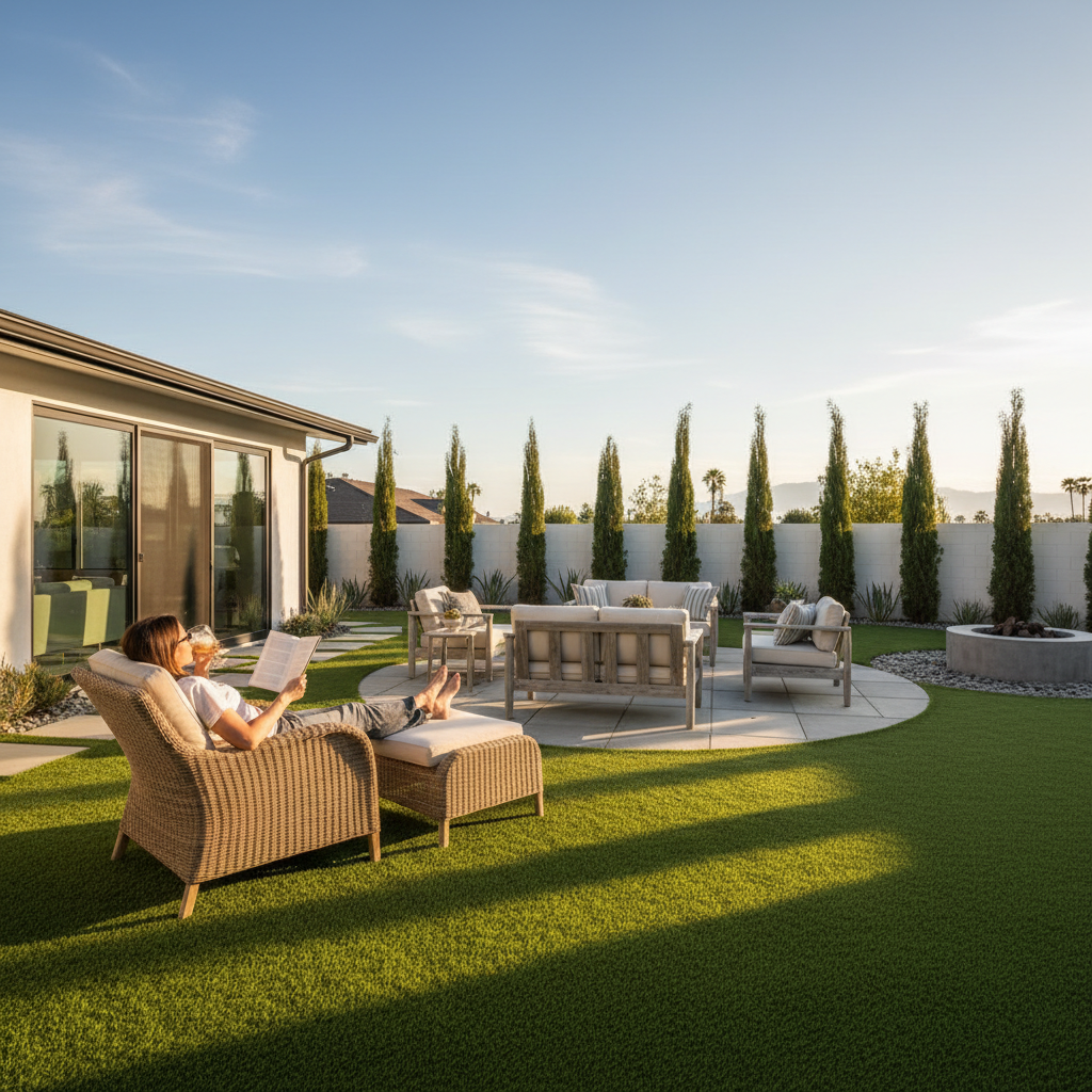 Artificial grass benefits for homeowners - low-maintenance living and