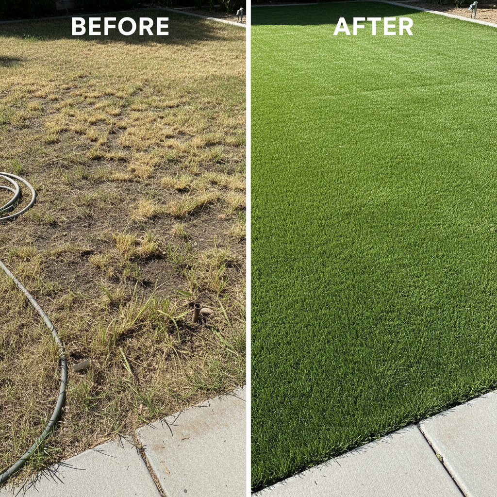 Artificial grass benefits for homeowners - low maintenance
