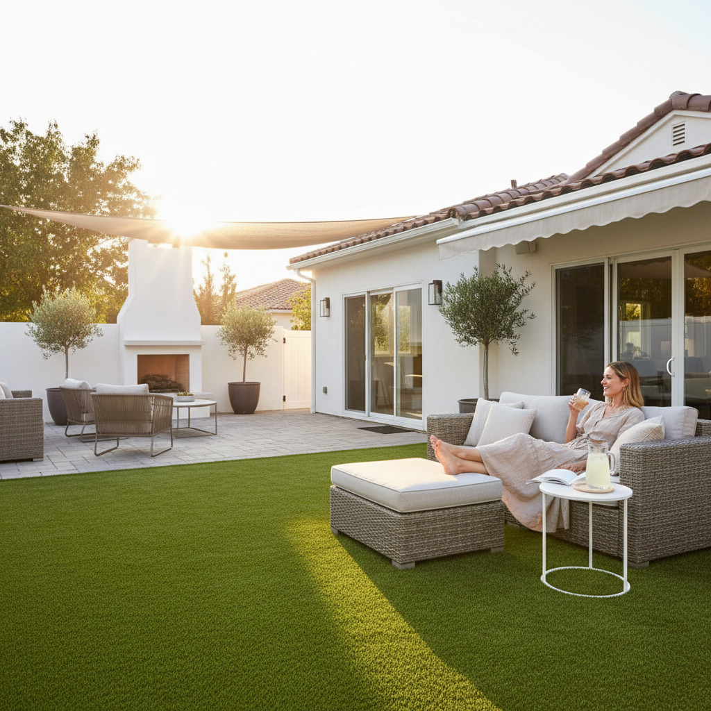 Artificial grass benefits for homeowners - playground safety and Artificial grass benefits for homeowners - playground safety and