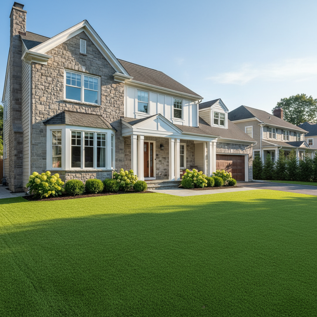 Beat the Heat: Jersey City Homeowners Embrace Water-Wise Artificial Grass - artificial grass installation by Pags The Turf Guy