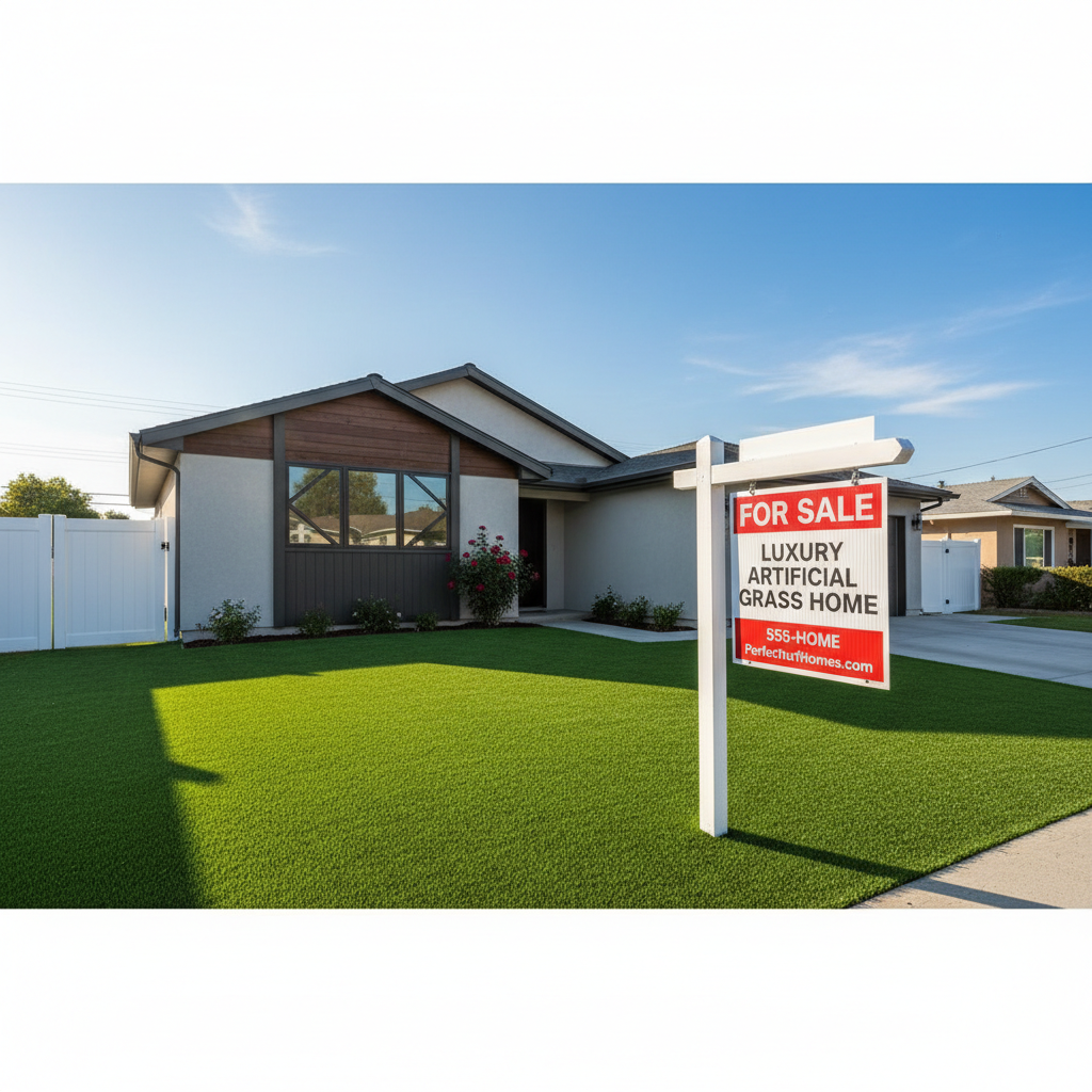 Artificial grass benefits for homeowners - property value