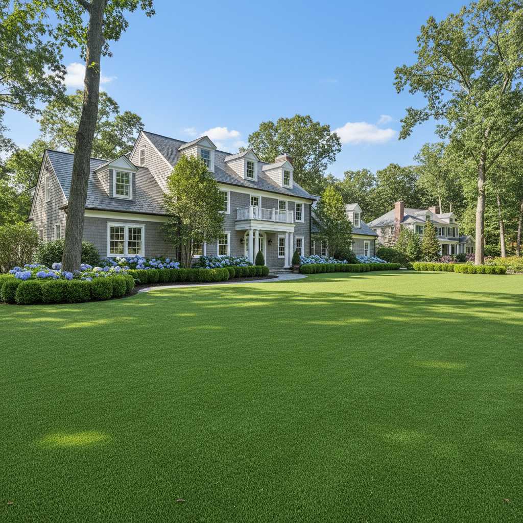 Beating Municipal Water Restrictions With Premium Artificial Grass in CT, NYC, and NJ - artificial grass installation by Pags The Turf Guy