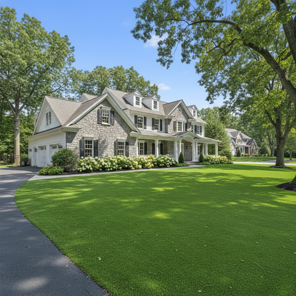 NYC, CT, NJ Homeowners Tee Up Luxury: Artificial Grass Putting Greens & Sports Zones - artificial grass installation by Pags The Turf Guy