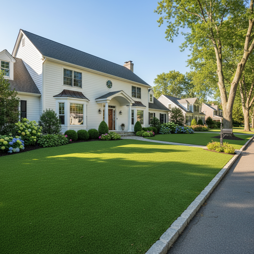 Beat the Heat: How Artificial Grass Saves Water & Boosts Fun in CT, NYC, NJ - artificial grass installation by Pags The Turf Guy