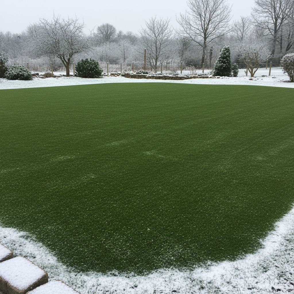 6 Tips for Surviving Jersey City, NJ Winters with Artificial Grass - artificial grass installation by Pags The Turf Guy