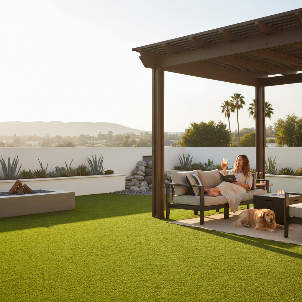 Artificial grass benefits for homeowners - low-maintenance living and Artificial grass benefits for homeowners - low-maintenance living and
