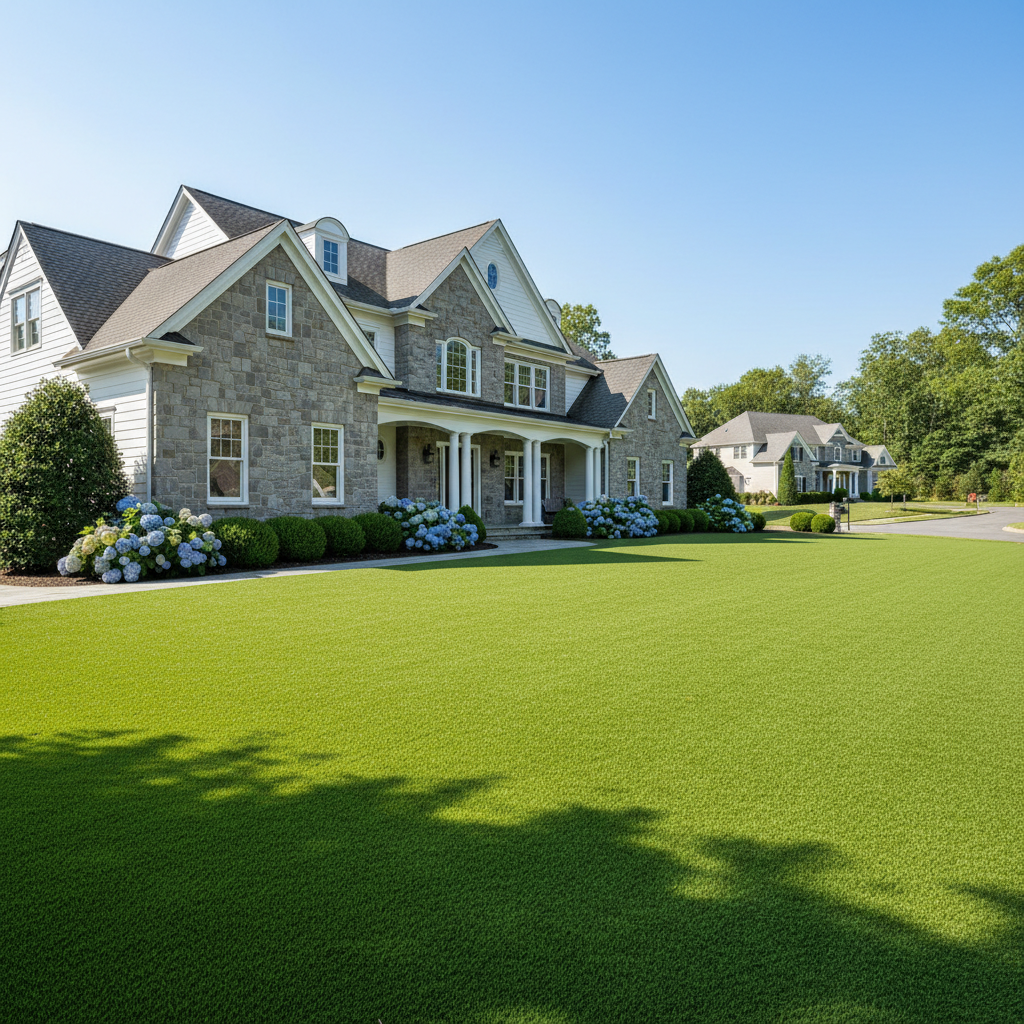 Boost Your Home's Value: Artificial Grass in CT, NYC, & NJ - artificial grass installation by Pags The Turf Guy