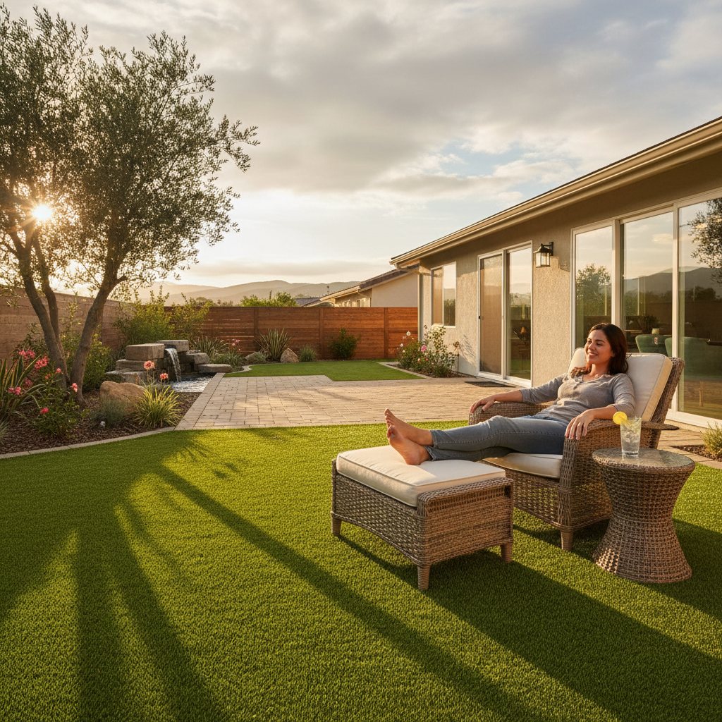 Artificial grass benefits for homeowners - seasonal home improvement