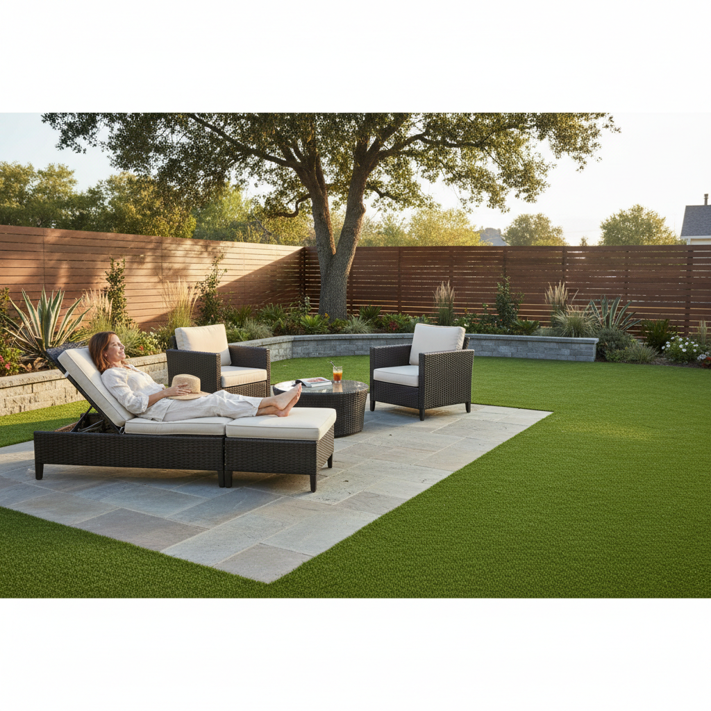 Artificial grass benefits for homeowners - water conservation and
