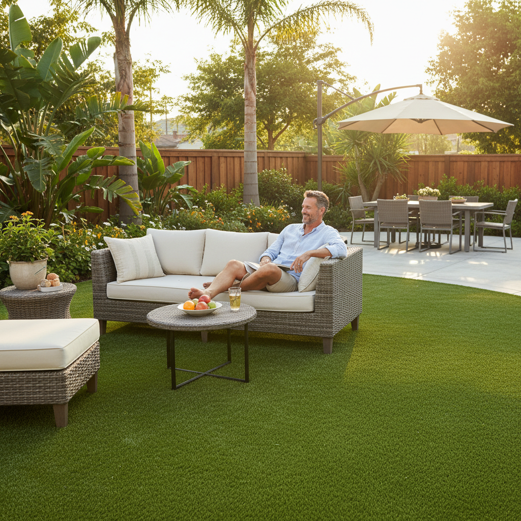 Artificial grass benefits for homeowners - saving money