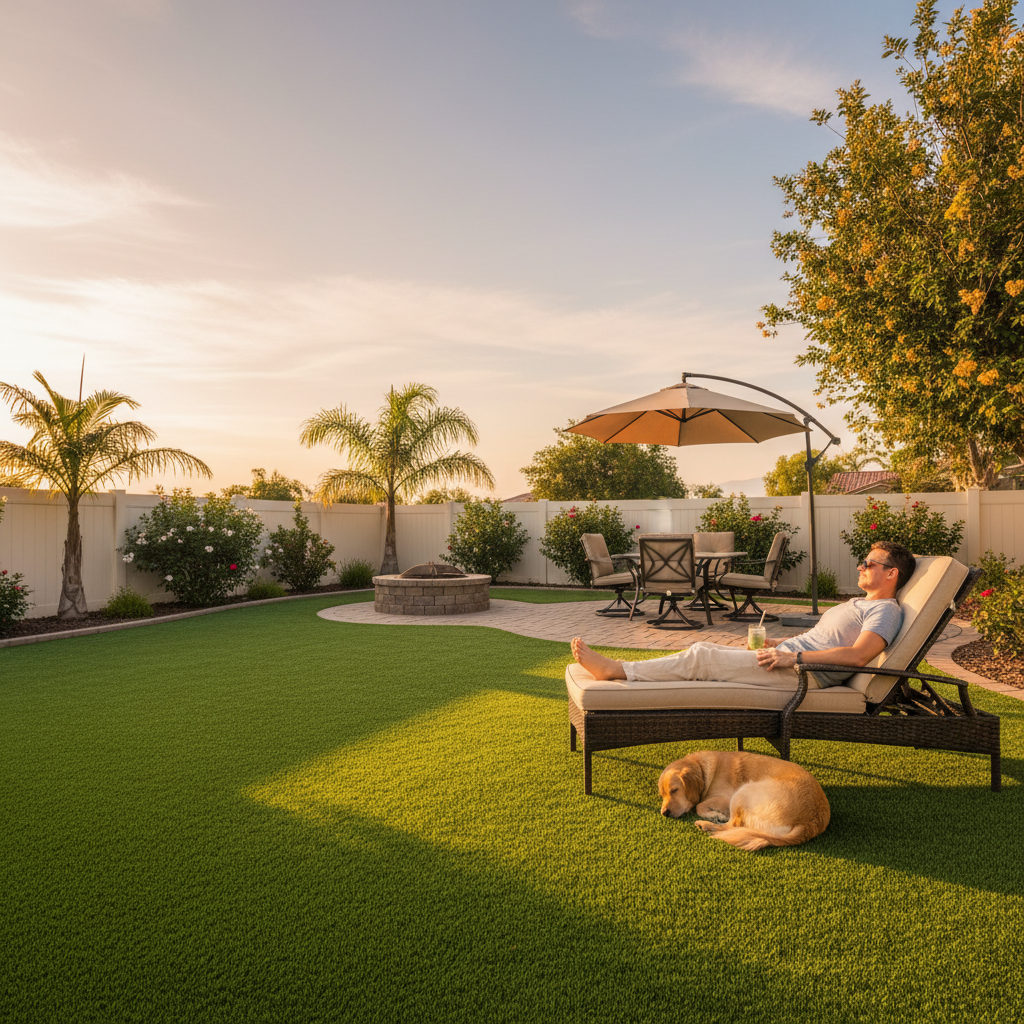 Artificial grass benefits for homeowners - pet health and