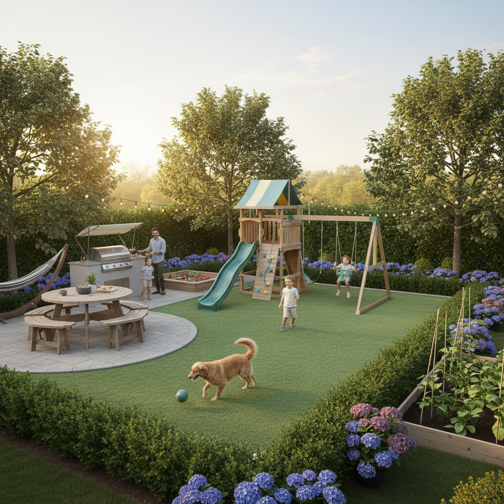 Artificial grass benefits for homeowners - family & lifestyle