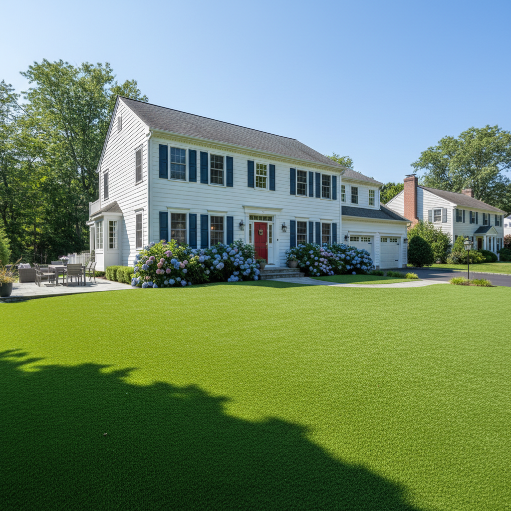 Staycation Paradise: Artificial Grass for Multi-Generational Fun in CT, NYC & NJ - artificial grass installation by Pags The Turf Guy