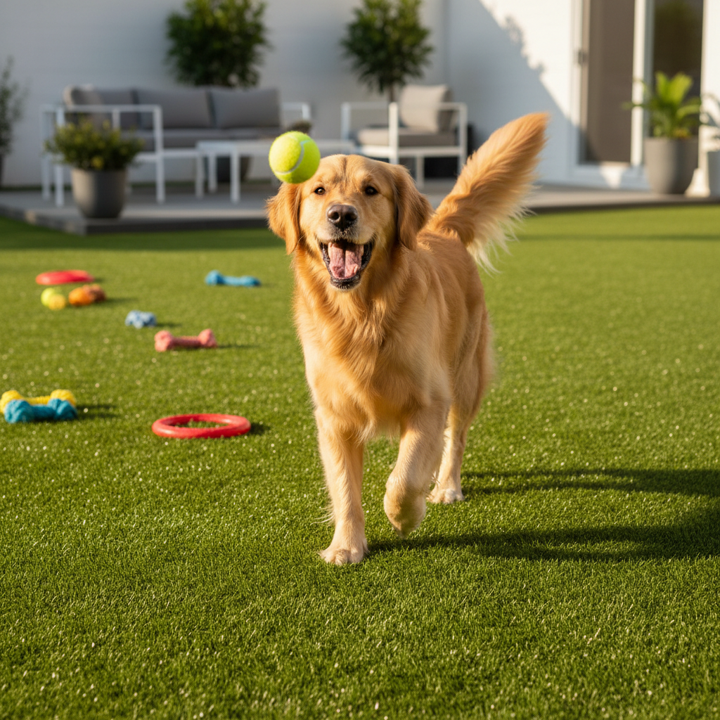 7 Dog-Friendly Backyard Ideas with Artificial Grass in New Canaan, CT - artificial grass installation by Pags The Turf Guy 7 Dog-Friendly Backyard Ideas with Artificial Grass in New Canaan, CT - artificial grass installation by Pags The Turf Guy