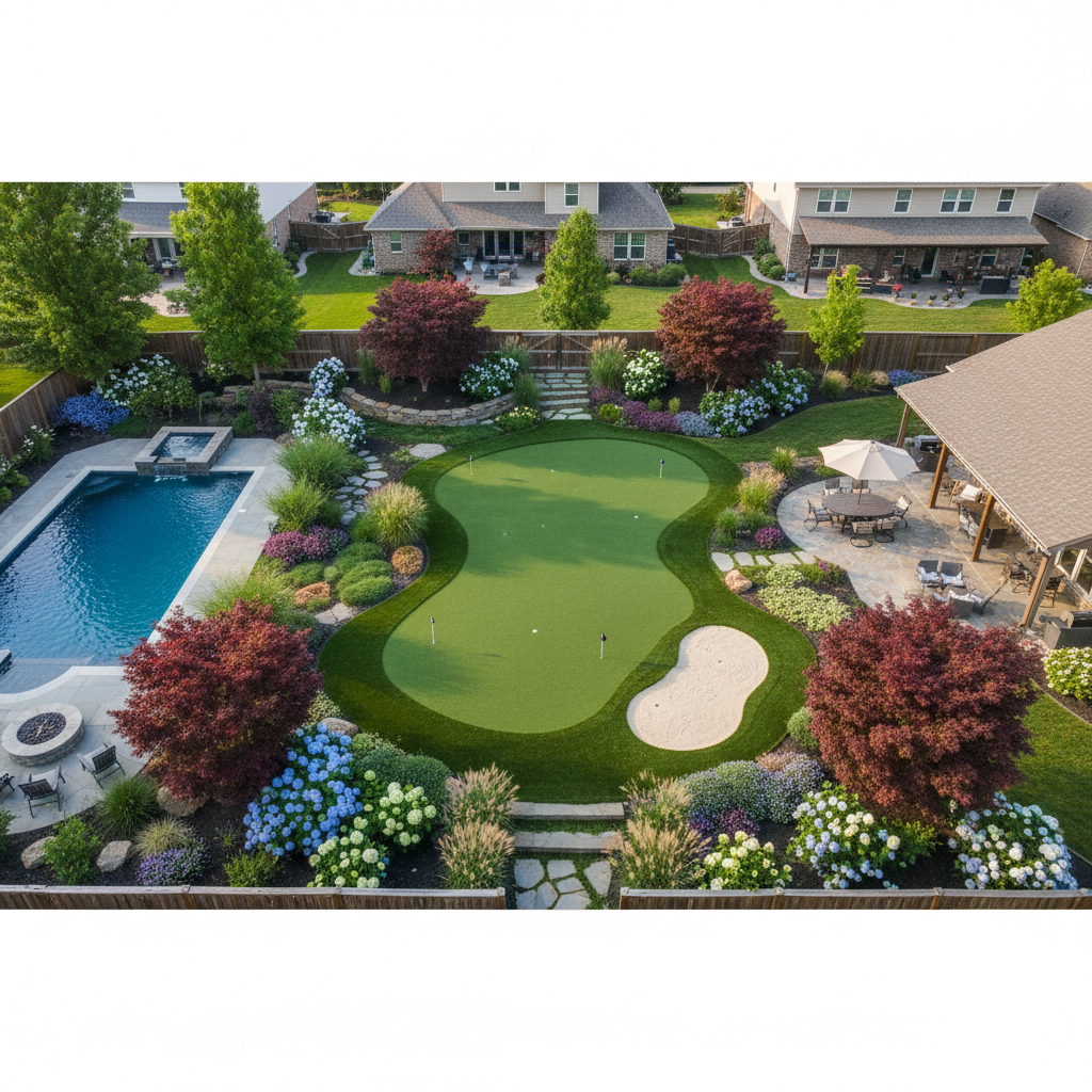 Artificial grass benefits for homeowners - golf & putting greens