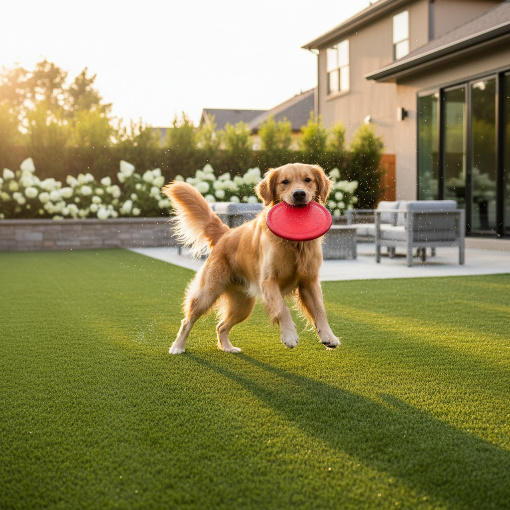 8 Reasons Pet Owners in Hoboken, NJ Love Artificial Turf - artificial grass installation by Pags The Turf Guy