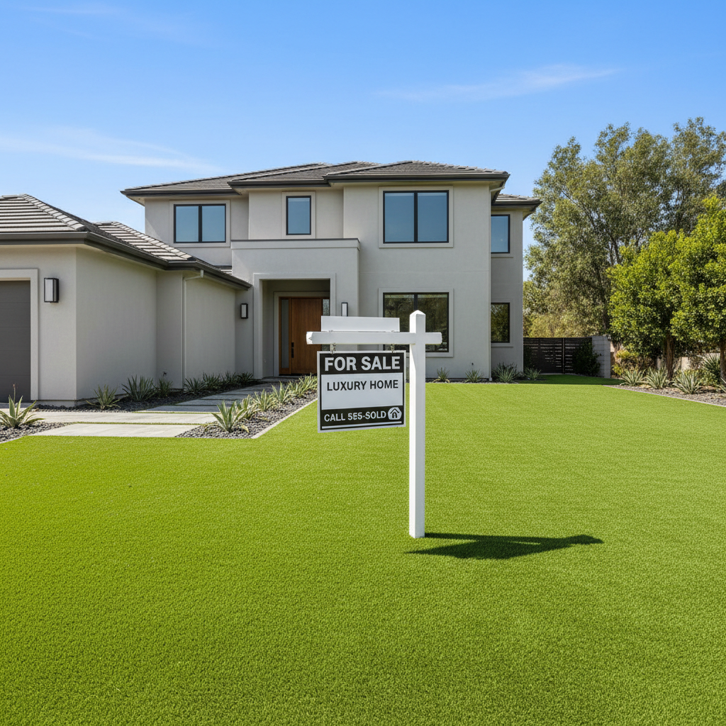 Artificial grass benefits for homeowners - property value