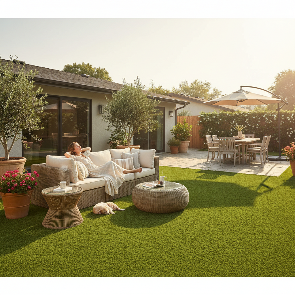 Artificial grass benefits for homeowners - golf and sports