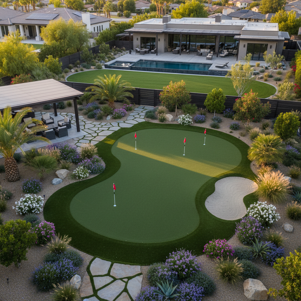 Artificial grass benefits for homeowners - golf & putting greens