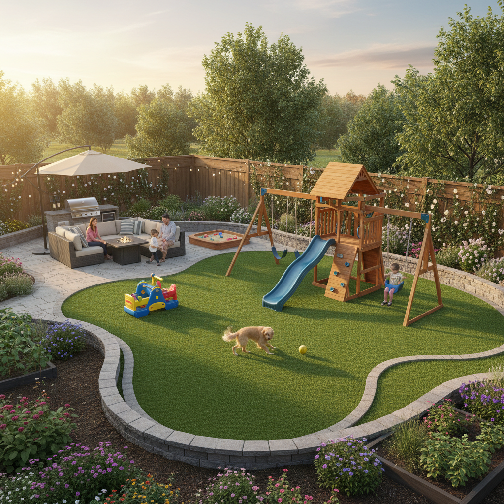 Artificial grass benefits for homeowners - family & lifestyle