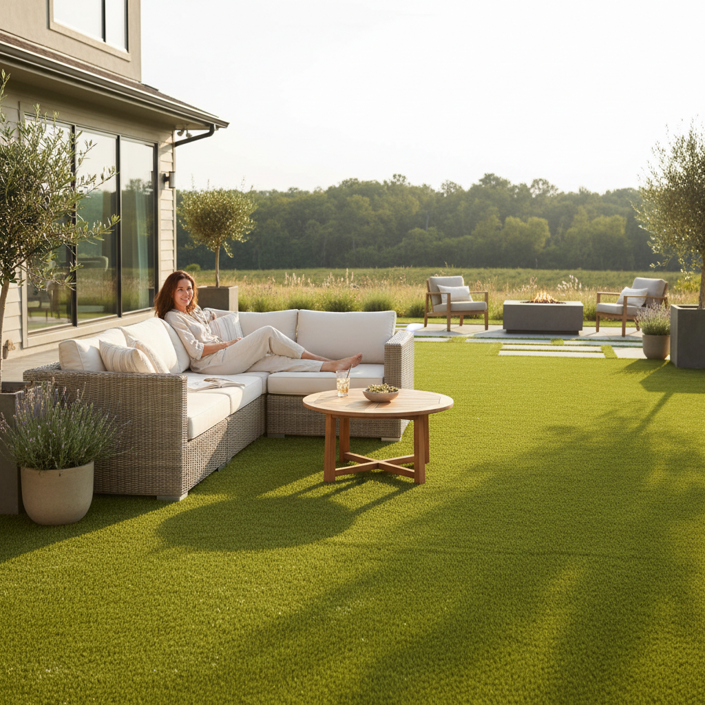 Artificial grass benefits for homeowners - winter weather preparation